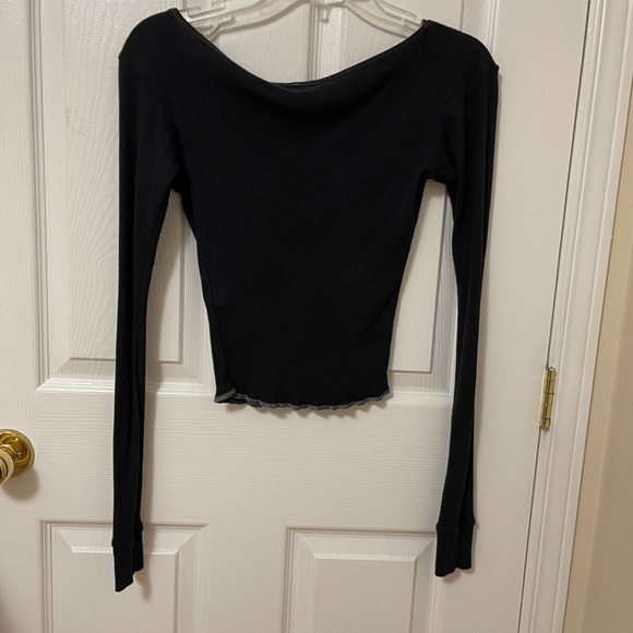 Are You Am I Black Knife Long Sleeve - Picture 3 of 7